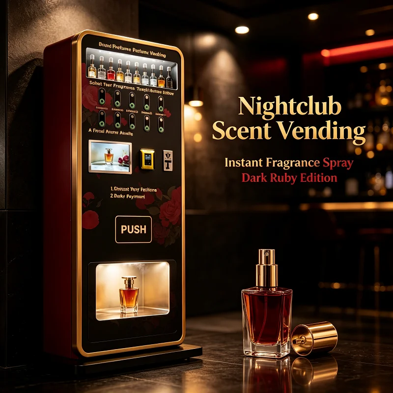 Scent Vending Machine Smart Touch Screen Fragrance Dispenser Self-Service Unit for Hotel Mall Station