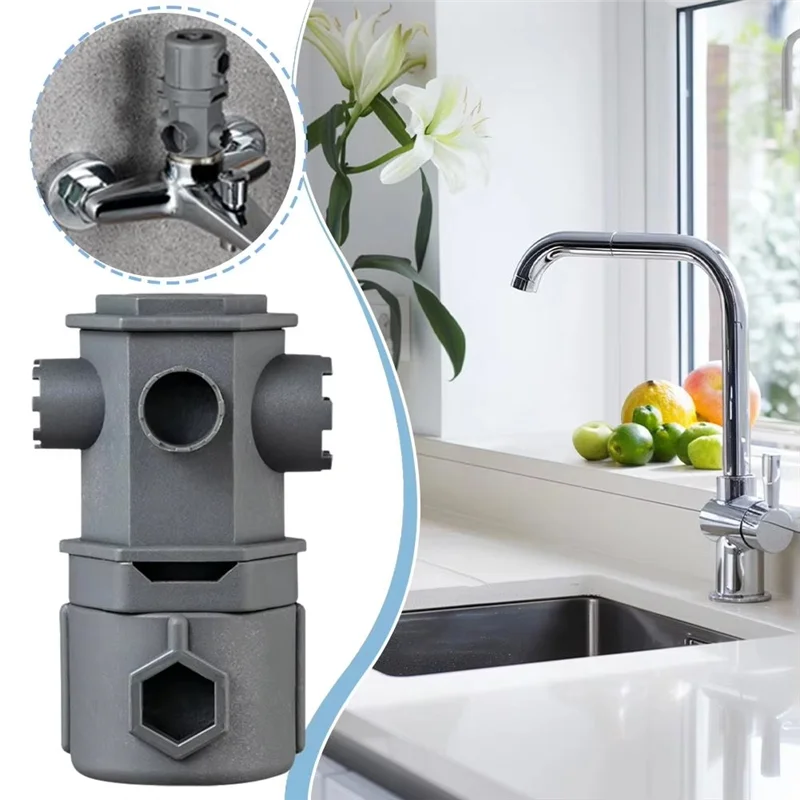 GTBL 수도꼭지 다기능 렌치 주방 싱크대 특정 풀림 장치 물 배출구 노즐 분해 범용