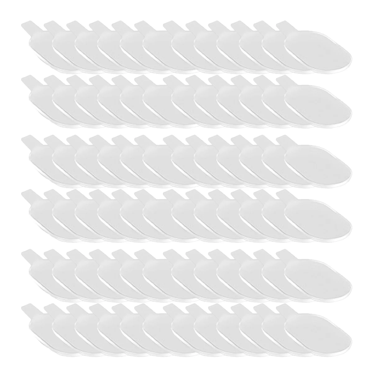 ABJZ 600 قطعة معجون المتحف، معجون غراء جل شفاف قابل للإزالة، 0.3X 0.5 نقاط لاصقة شفافة مزدوجة الجوانب قابلة للإزالة