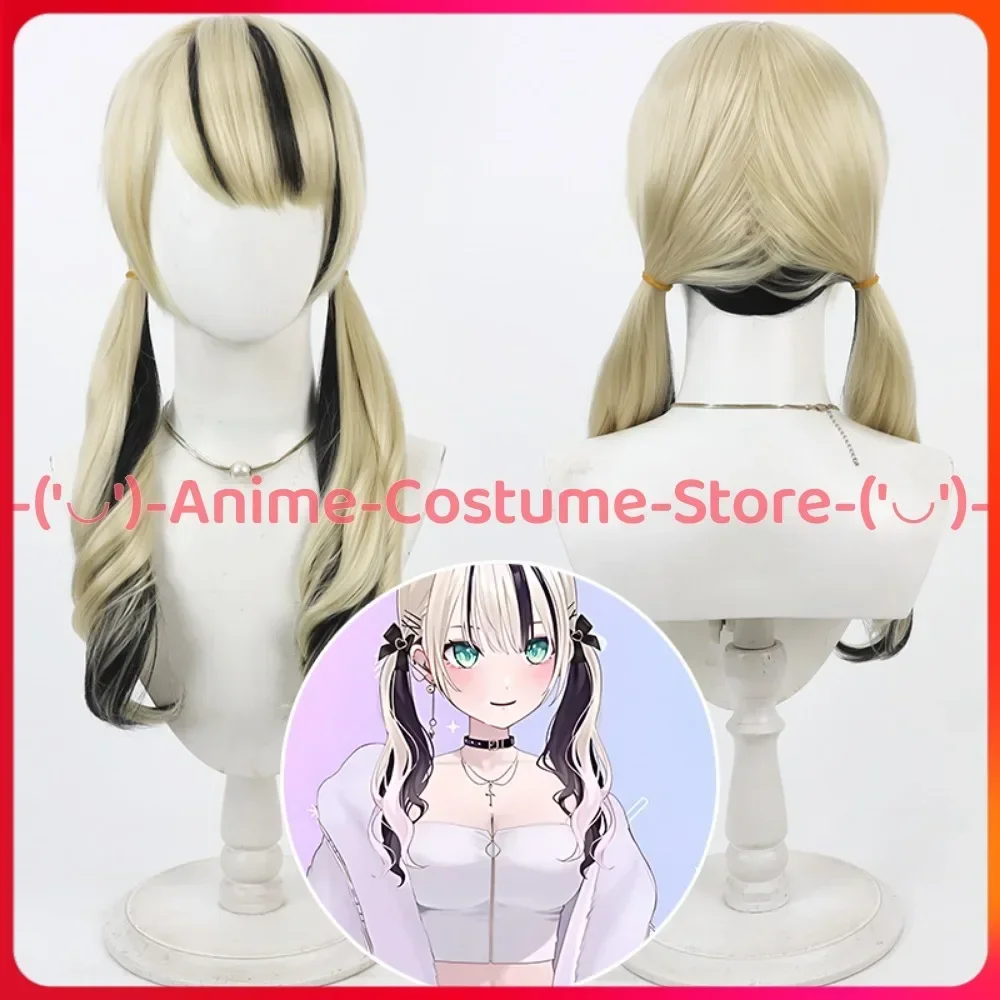 

Парик для косплея VTuber Куруми Ноа, синтетические волосы, с косами, для аниме-персонажей, для Хэллоуина, карнавала, вечеринок, костюмный реквизит