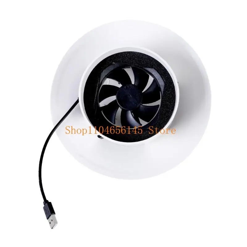 652F USB Input 110mm Exhaust Fan Featuring Rainproof Design Exhaust Smokes Fan Ventilation Fan For Versatility Application
