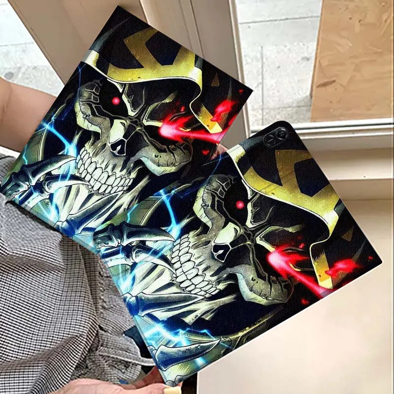 

O-Overlords Anime pattern For Huawei MatePad M5 T5 SE 11 Pro Honor Tab 5 V7 V8 X9 GT 10.1 10.8 Inch Tablet Case