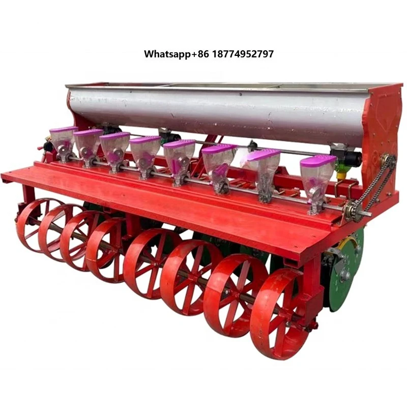 Hot Sale Farm Machinery Rows Vegetable Planter Vegetable Precision Seeder with Tractors