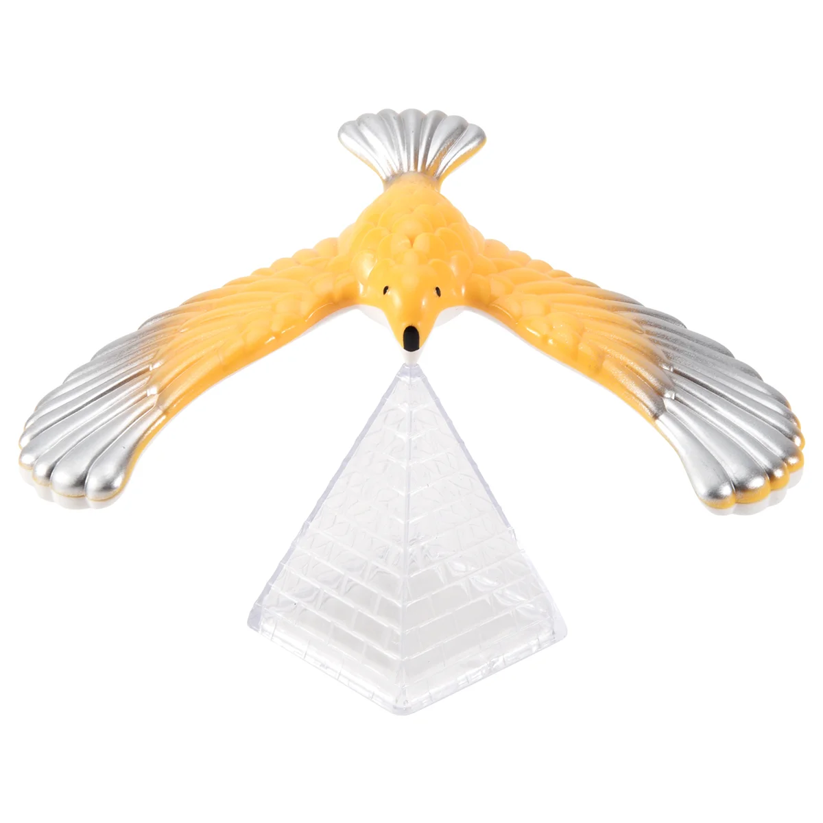 Magic Balancing Bird Science Desk Toy, Águia Novidade Diversão, Crianças Aprendendo, Brinquedo Educativo com Pirâmide, Presente para Criança