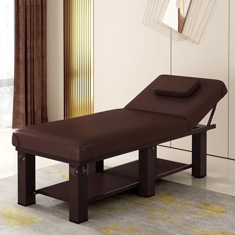 Cama de Masaje de diseño de tatuaje de belleza de pestañas, mesa de Masaje de fisioterapia de baño, limpieza de oídos, ajustable, Camilla de Masaje, muebles de salón