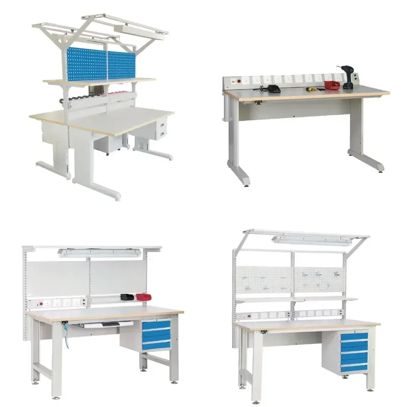 

Fenghui High Quality Electronic ESD Assembly Line Workbench Laboratory Work Tables Static Workbench for Workshop