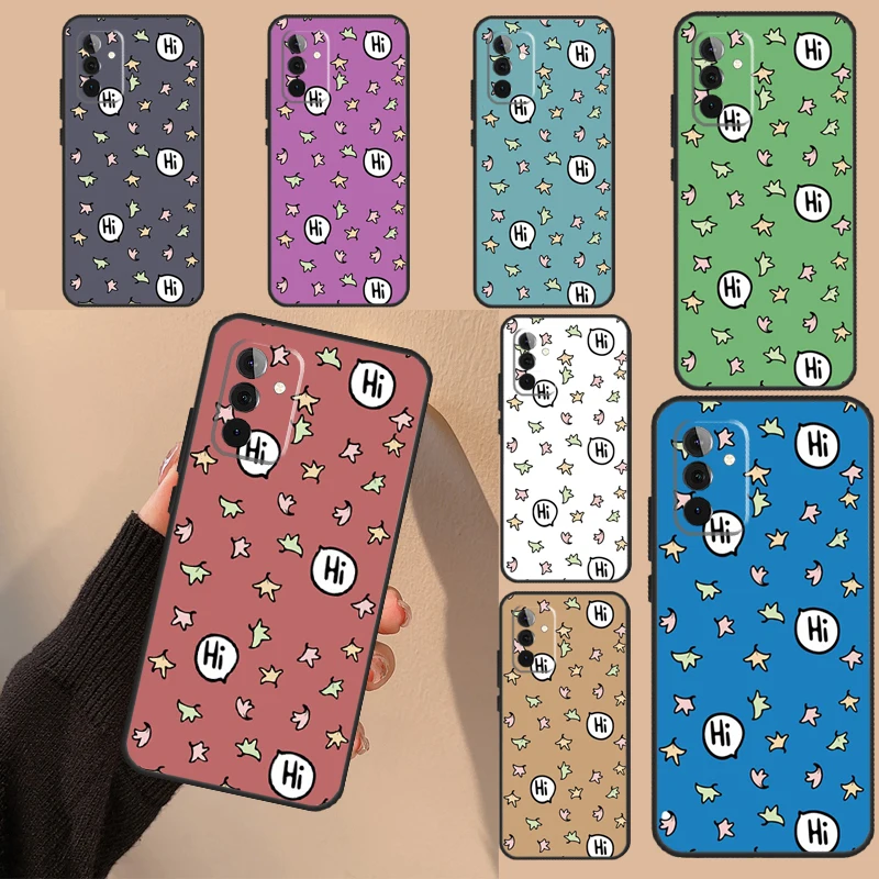 Heartstopper Leaves Cover For Samsung Galaxy A54 A34 A14 A24 A12 A22 A32 A52 A51 A71 A13 A23 A33 A53 Phone Case