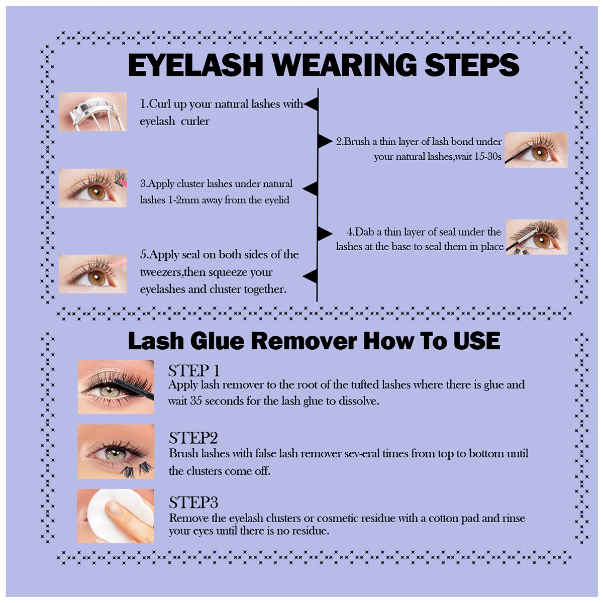 لاش العنقودية الغراء لاش السندات وختم مقاوم للماء السندات وختم رمش الغراء 10 مللي لمجموعات رمش لاصق أسود طويل الأمد