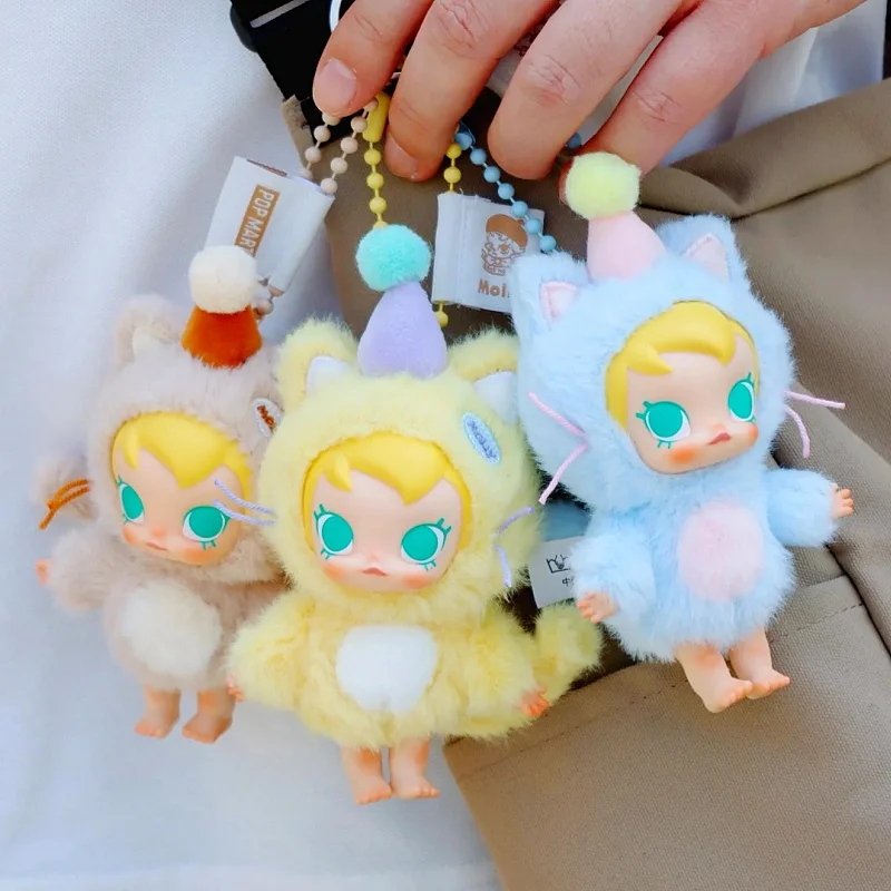 

New Genuine Baby Molly Pocket Friends Series Vinyl Pendants Blind Box Lovely Baby Molly Bag Pendants Mystery Box Customized Gift