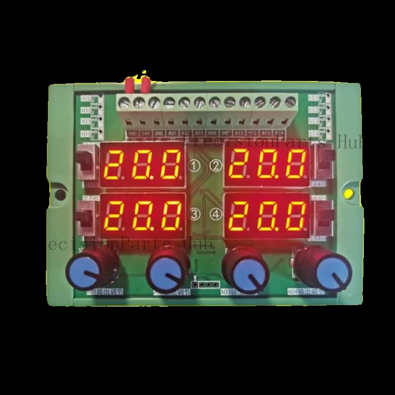 PLC Analog Debugging 0-20 MA Current 0-10 V Voltage Signal Generation and Measurement