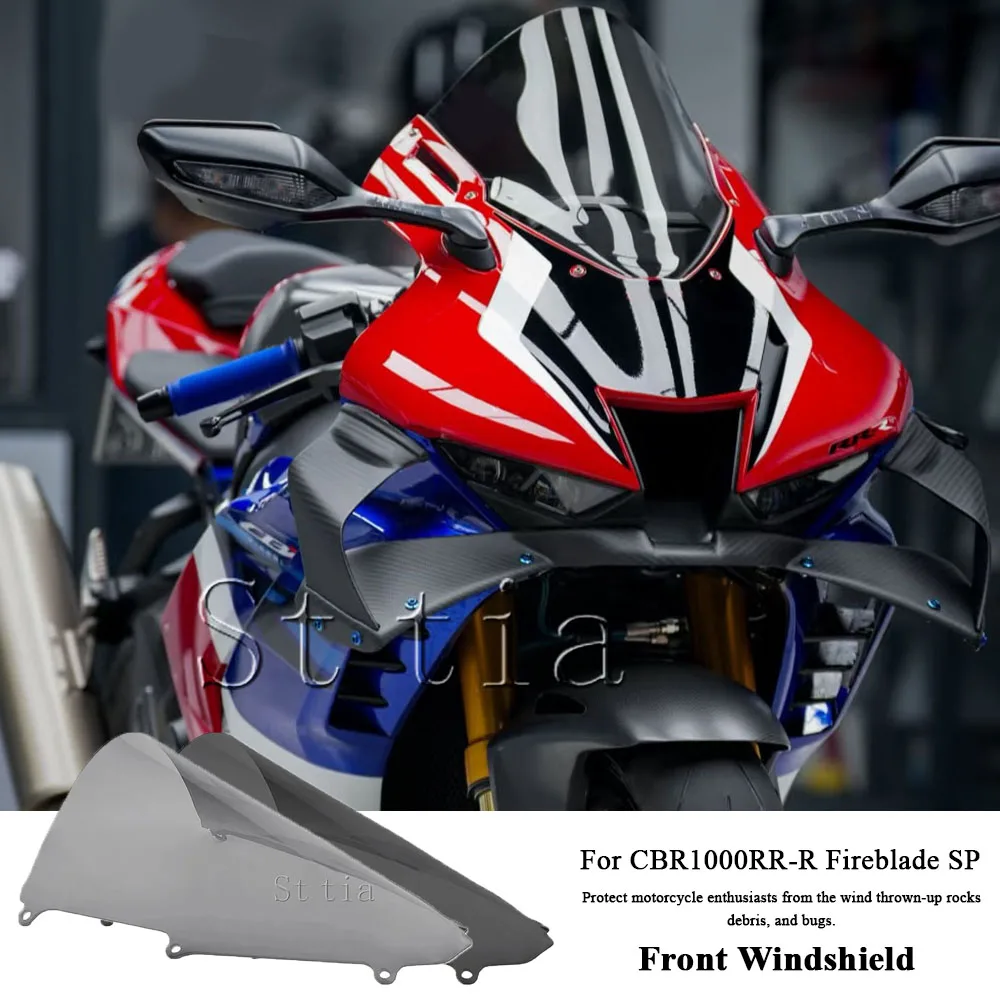 

CBR1000RR-R Front Wind Screen For Honda CBR1000RR-R Fireblade SP 2020-2025 2024 New Motorcycle Windscreen Windshield Fairing