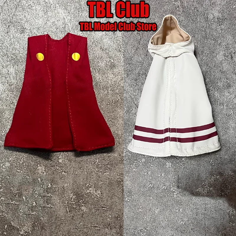 

Медицинский плащ ниндзя Сакура в масштабе 1/12, красный жилет без рукавов, пальто, женская/мужская одежда для 6-дюймовой фигурки солдата shf