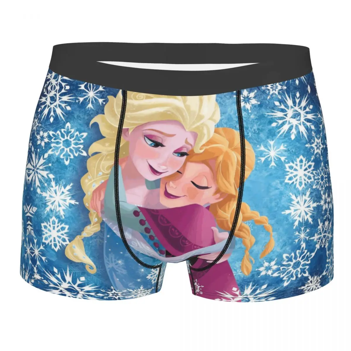 

Пользовательские крутые боксеры с героями мультфильмов «Холодное сердце», шорты, мужские трусы, удобные трусы, нижнее белье