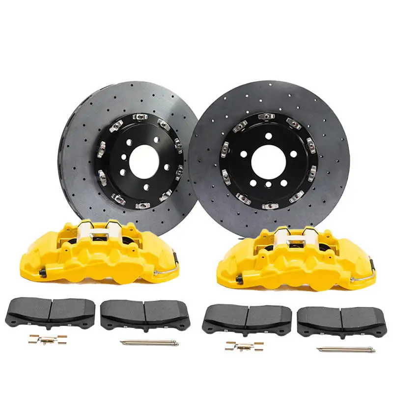 performance brake kits racing car brake disc carbon ceramic disc supplier for mercedes benz AMG