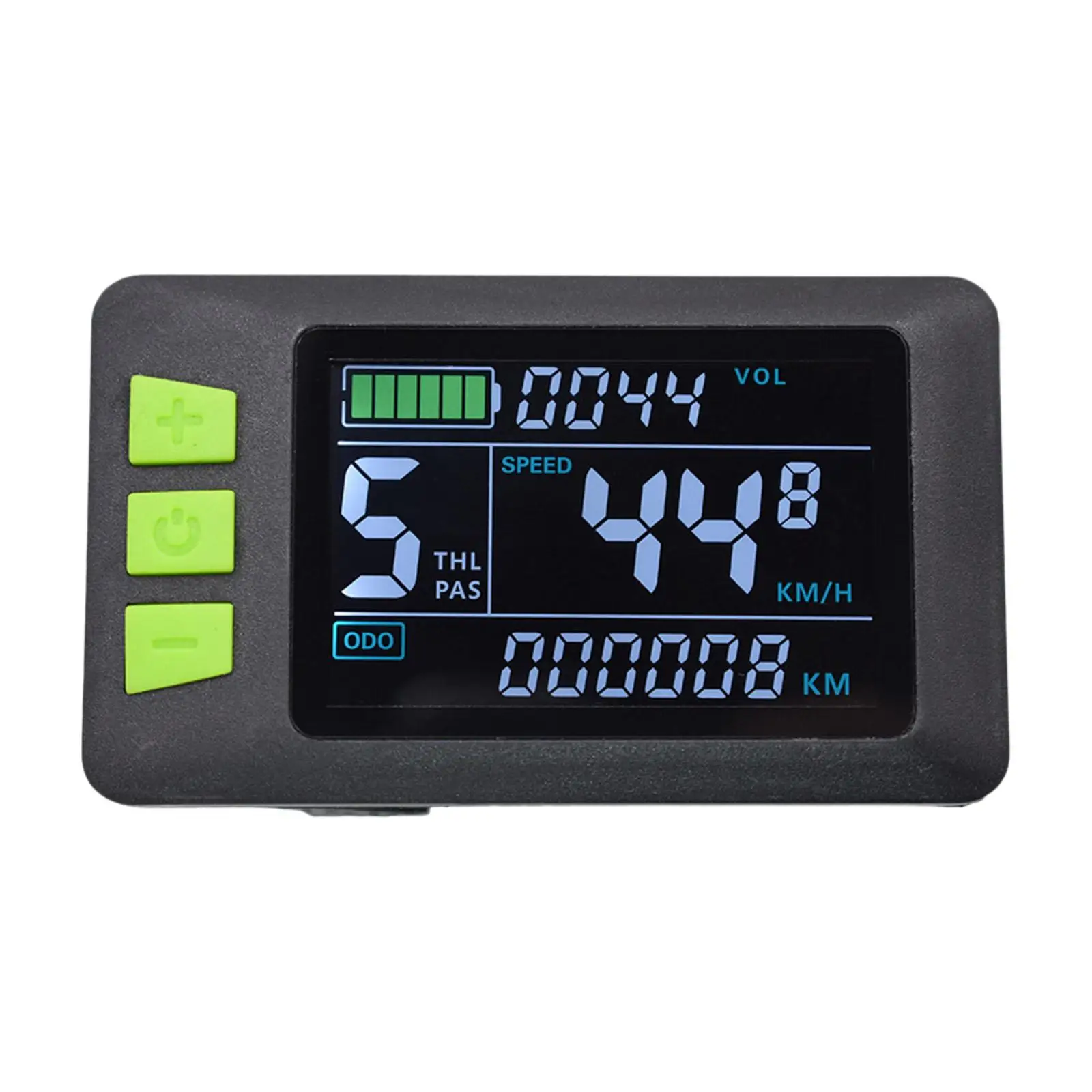 

Electric Bike LCD Display Accessories Speed Meter P3C 24V 36V 48V 60V Handlebar Mounted 5 Pin Display Panel Colorful Screen