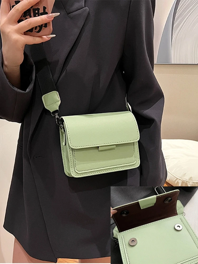 

Сумка через плечо из искусственной кожи, модные сумки для женщин, дорожная сумка с ручкой, модная сумка через плечо, женская маленькая сумка с клапаном