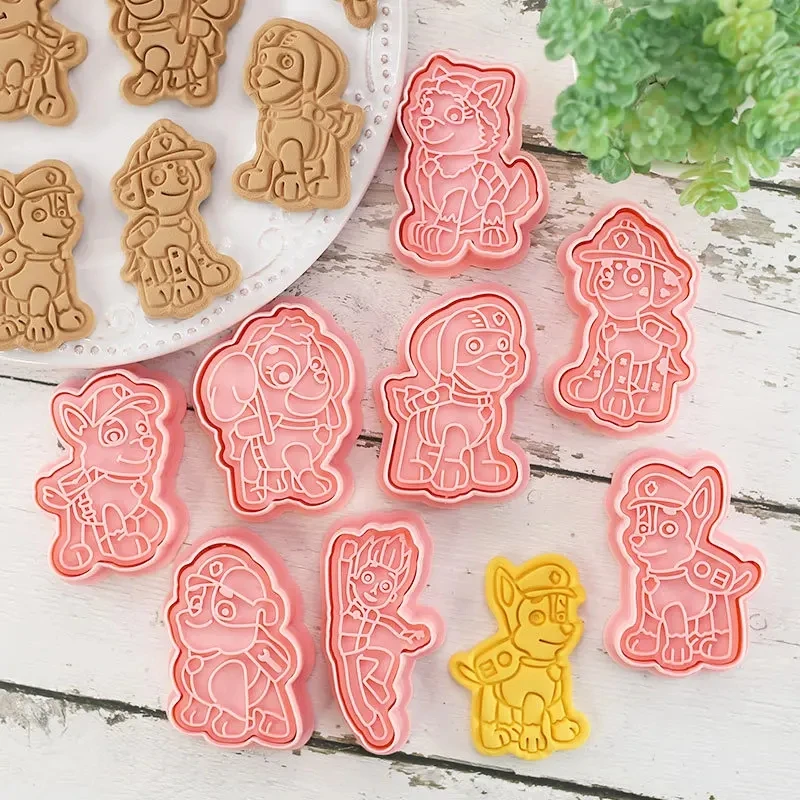 

6pcs Paw Patrol 3D Cookie Mold Biscuit Mold Bakeware Press Baking Mold Cake Chocolate Mold Kids Birthday Party Gift