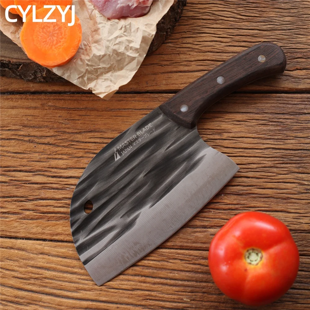 

Сербский нож шеф-повара из высокоуглеродистой стали, кухонный нож мясника, кованый нож для приготовления овощей, нож для резки, нож для мяса, инструменты