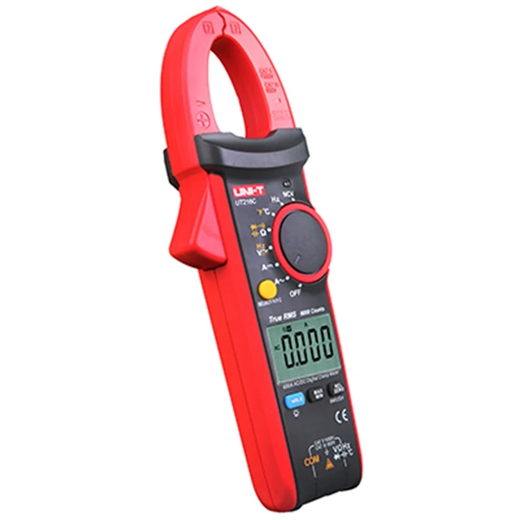 UNI-T UT216C 600A True RMS Digital Clamp Meters Auto Range Multimeter DMM Frequency Capacitance Temperature NCV Test Meter 0~40