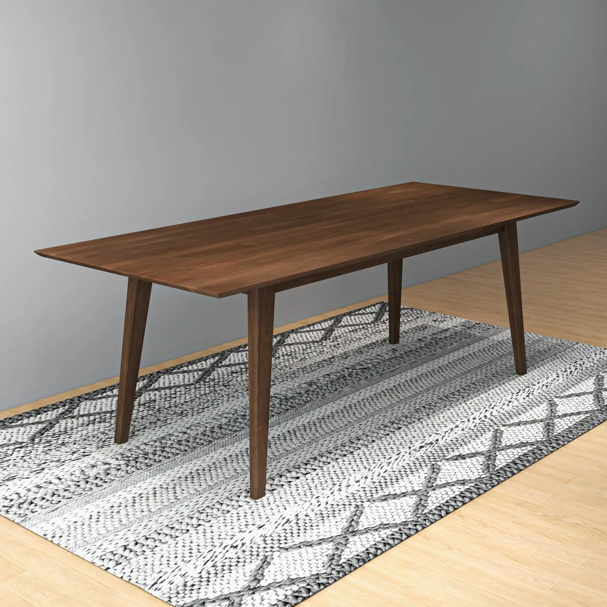 * Wood Dining Tables Solid Modern High Quality Endurable and Popularity Tables