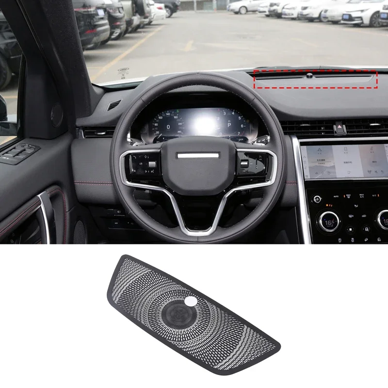 

For Land Rover Discovery Sport 2020+ Aluminum Alloy Car Dashboard Air Outlet Anti-clogging Grille Decorative Cover Sticker