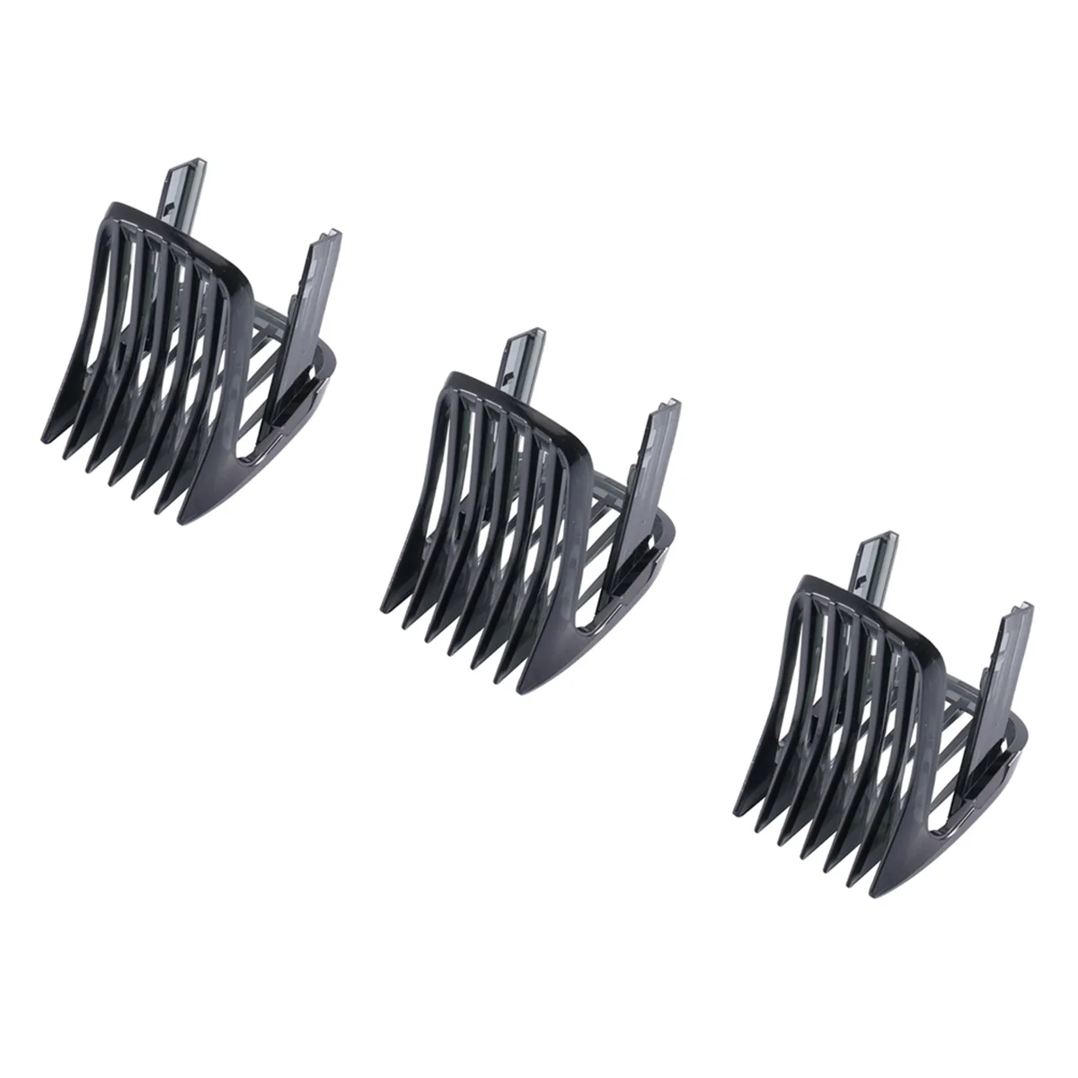 A04V 3X for Hair Clipper HC3400 HC3410 HC3420 HC3422 HC3426 HC5410 HC5440 HC5447 HC5450/7452 Attachment Comb Black