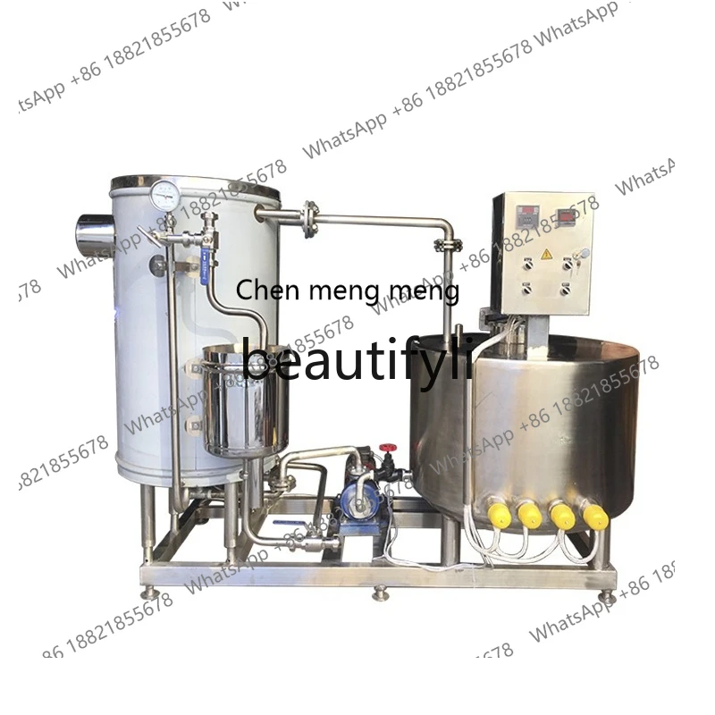 Z189 esterilizador instantâneo de ultra-alta temperatura, manual, esterilizador, leite fresco, equipamento de esterilização de bebidas