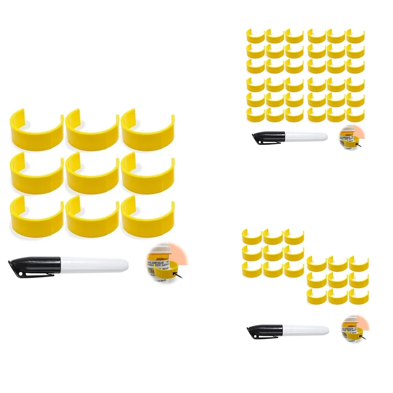 Clip per bottiglia di medicina, clip per etichetta per bottiglia di medicina, medicina facile da identificare - bottiglia con etichetta