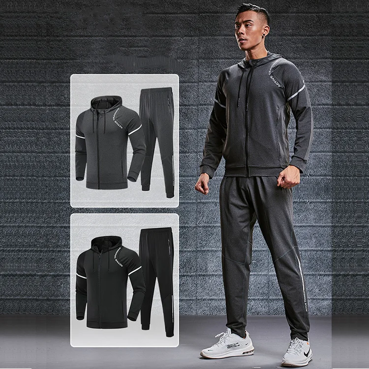 

Gym suit men's quick-drying loose sports clothes basketball night running training tracksuits men gym clothes