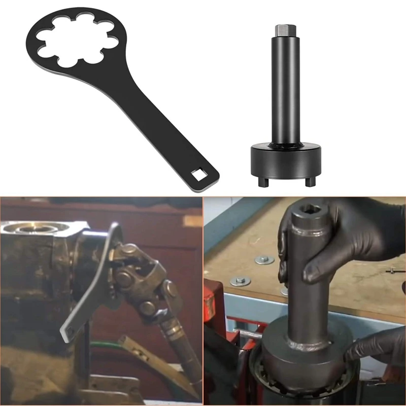91-61069 Outboard Motor Retainer Spanner Nut Wrench & Bearing Carrier Wrench Tool For Mercruiser Alpha Gen2 Bravo 90100