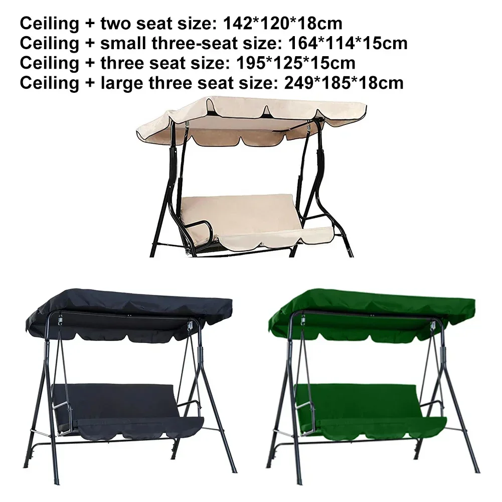 Garden Swing Cover Outdoor Yard Swing Canopy Cover Sun Canopy Cover Courtyard Rainproof Swing Courtyard Sunshade Cover