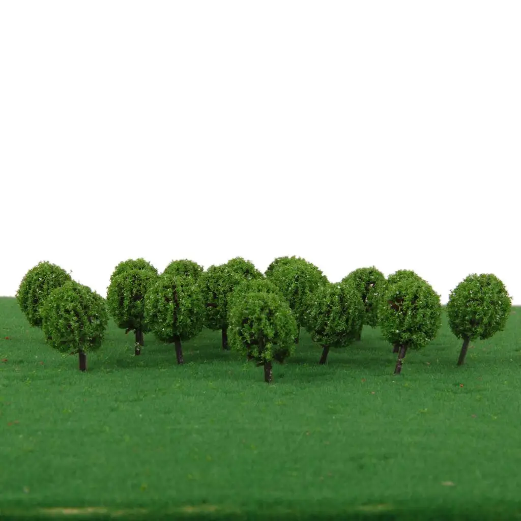 30 stks Bal Bomen Model Trein Spoorweg Park Architectuur Diorama Landschap HO OO