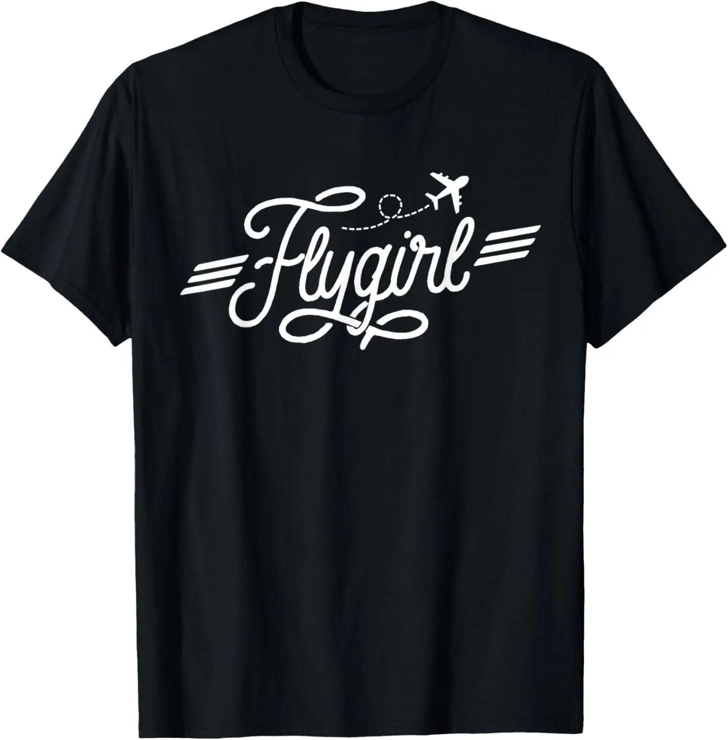 Flygirl Vintage Aviation Shirt Pilot Gift Flight Attendant T-Shirt