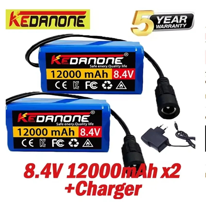 

2025 Upgrade 7.4V12000mAh Battery For T188 T888 2011-5 V007 C18 H18 So on Remote Control RC Fishing Bait Boat Parts