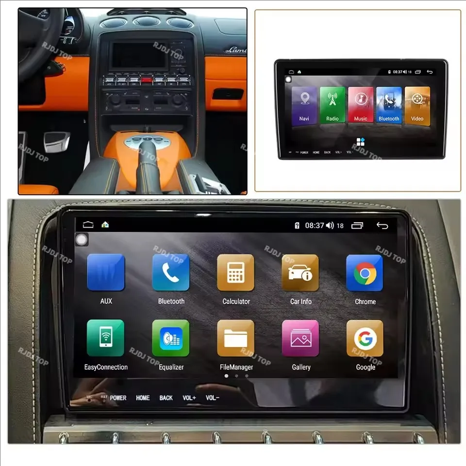 

HD Screen For Lamborghini Gallardo Car Radio GPS Navigation Carplay Original Upgrade Android Auto HeadUnit Multimedia Player