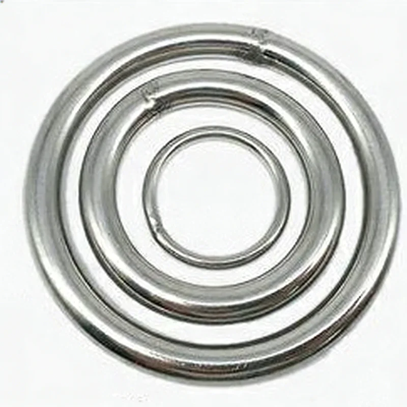 

1Pcs Metal Rings L20mm-100mm 304 Stainless Steel M3 M4 M5 M6 M8 M10 Solid Welded O Ring Circular Round Ring Rigging Accessory