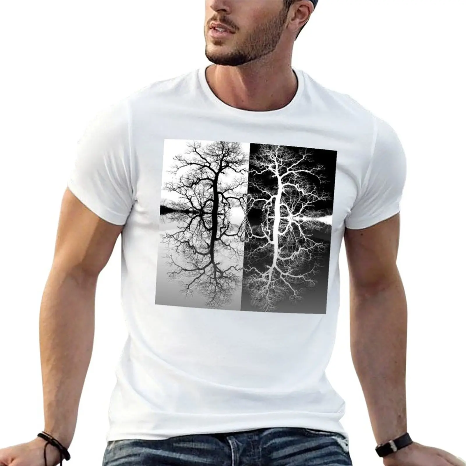 

TREES, WITH GREAT LOVE T-Shirt t shirts for man cotton soft cotton tshirt 100% g man t shirts for men T-shirt