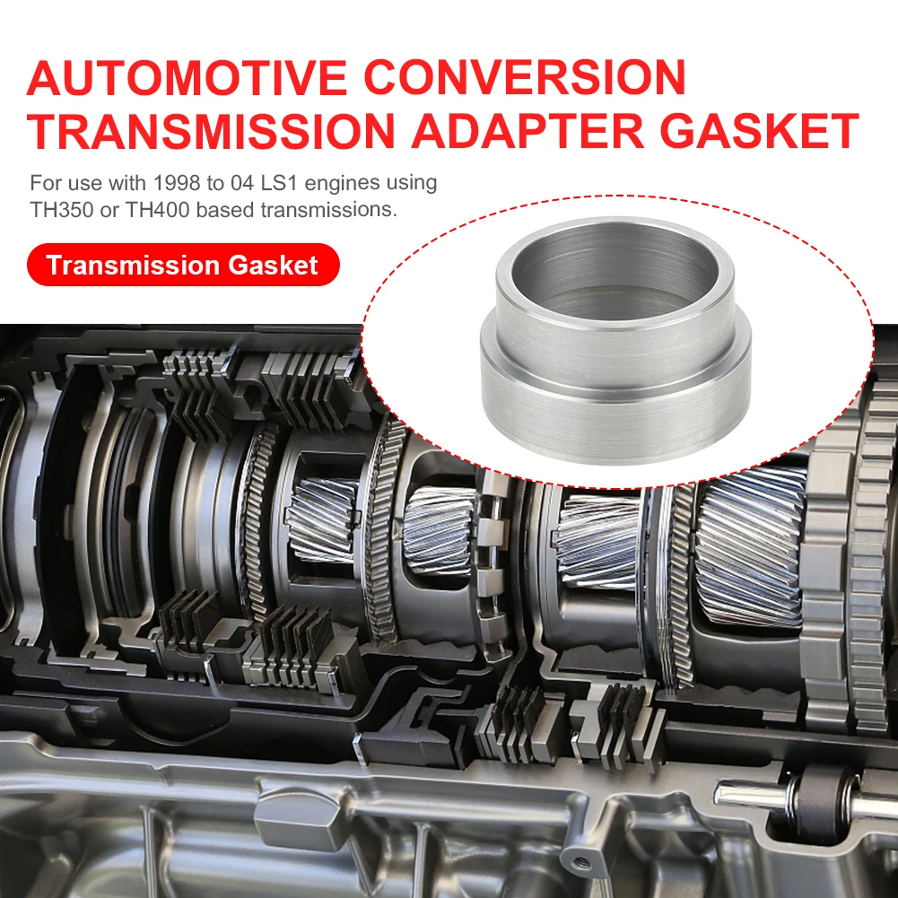 

Hub Crankshaft Adapter Conversion Flywheel Flexplate Torque Stall Converter Spacer for TH350 TH400 Transmission Car Accessories