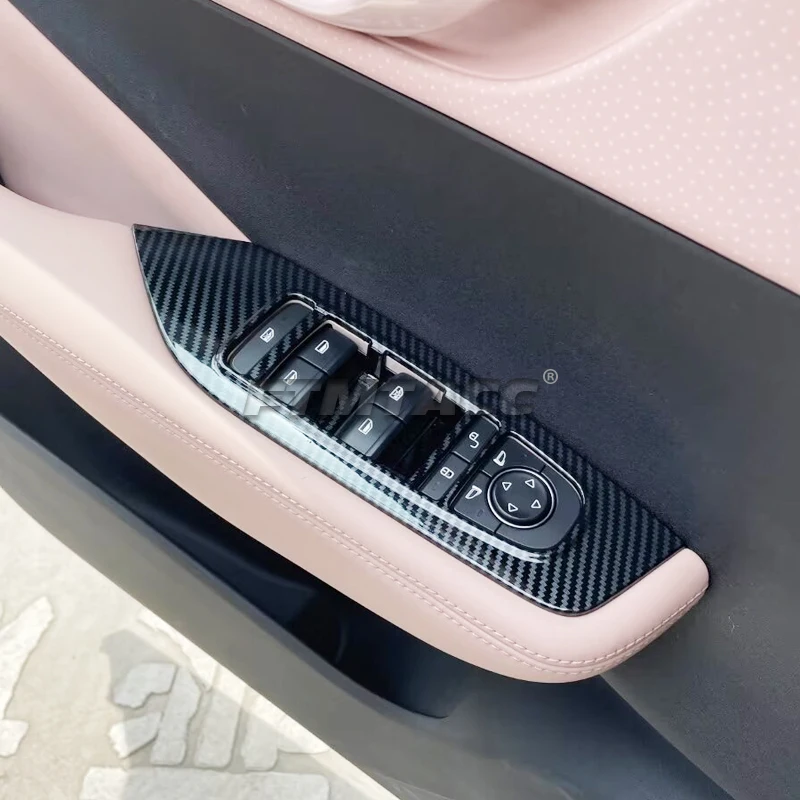 Steering Wheel Button Frame Sticker Interior Trim For BYD Dolphin Mini Seagull Dolphin Surf 2024 2025 2026 LHD RHD Decoration