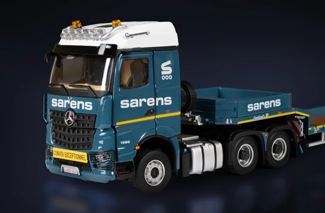 Collectible Alloy Model IMC 1:50 Scale MB 6x4 Axle NOOTEBOOM,Transport Truck Tractor Trailer Diecast Model, Sarens 20-1080