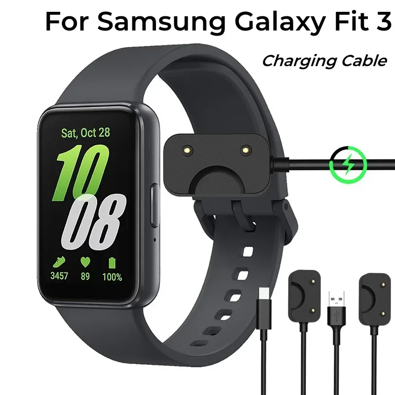 Charger Adapter for Samsung Galaxy Fit 3 R390 Watch USB PD Charging Cable Power Charge Wire For fit3 Smart band Accessories