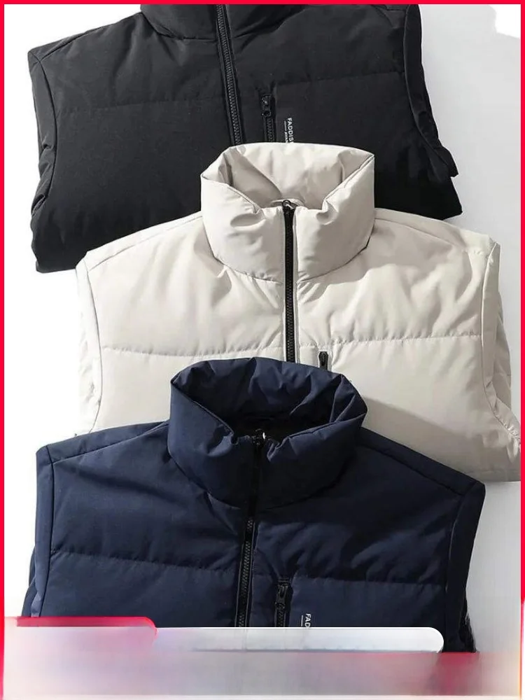 

Легкая куртка с наполнителем из пуха 90 Du, для активного отдыха, ветрозащитная, повседневная, спортивная, с воротником-стойкой, на молнии, из полиэстера.