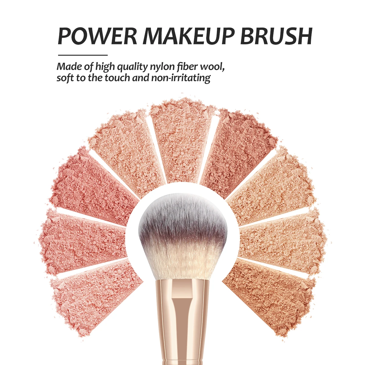 Maange 7 pçs/set Pincéis de Maquiagem para Base Cosmética Pó Corretivo Blush Brush Blending Cerdas Macias Ferramentas de Beleza