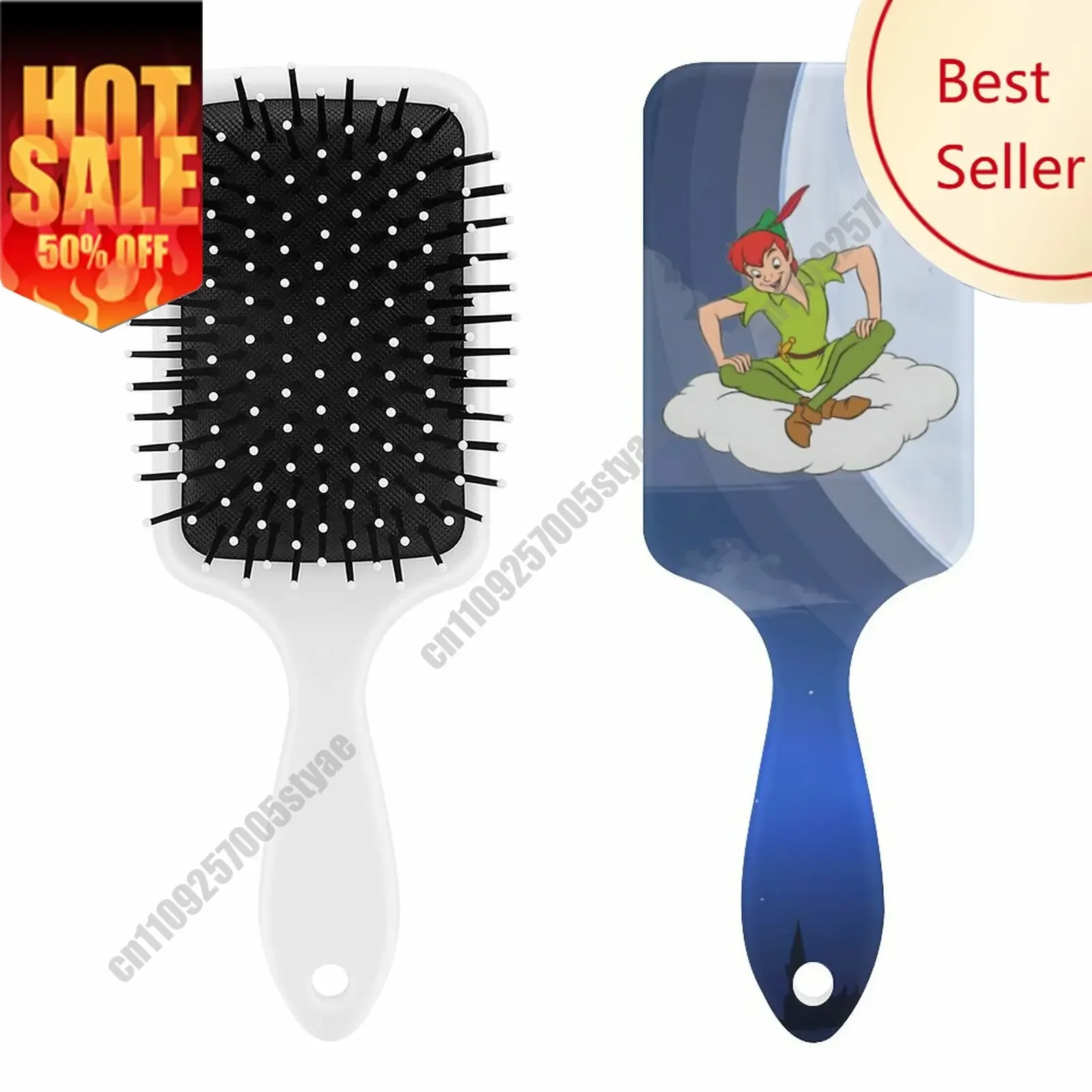 

Peter Pan Air Cushion Comb Disney Character Custom Design Scalp Massage Tool Personalized Photo Printing Unique Holiday Gift