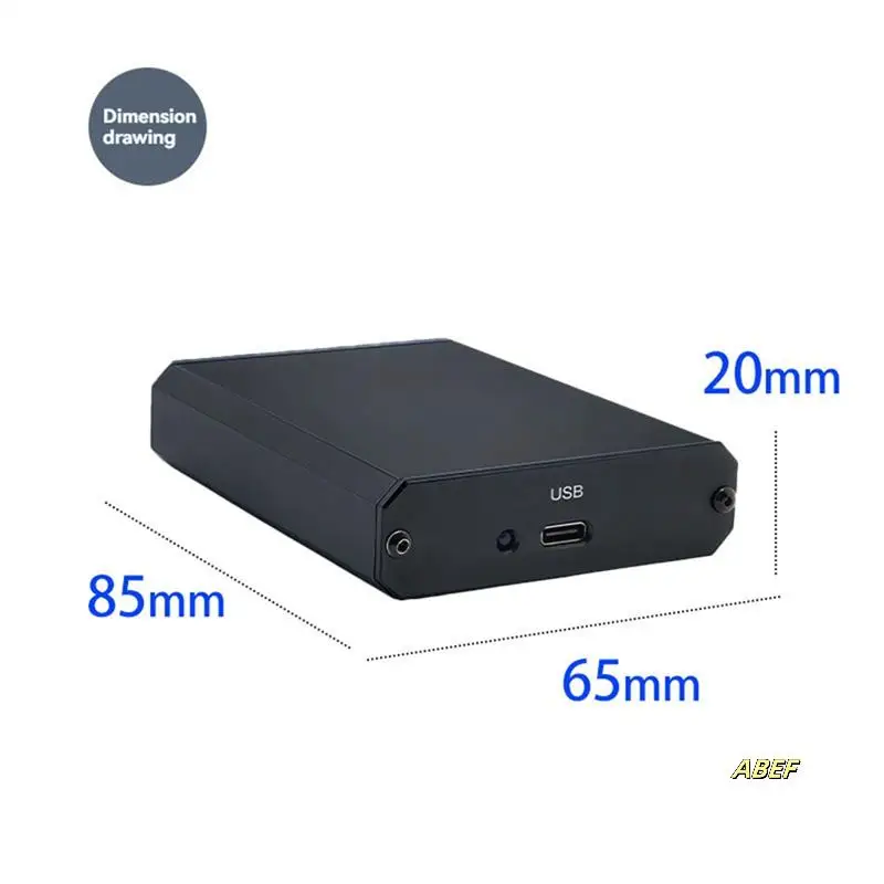 Профессиональная аудиокарта USB Hifi TDA1305T с мобильным OTG, двумя выходами AUX, 20–20 кГц, входом Type-C