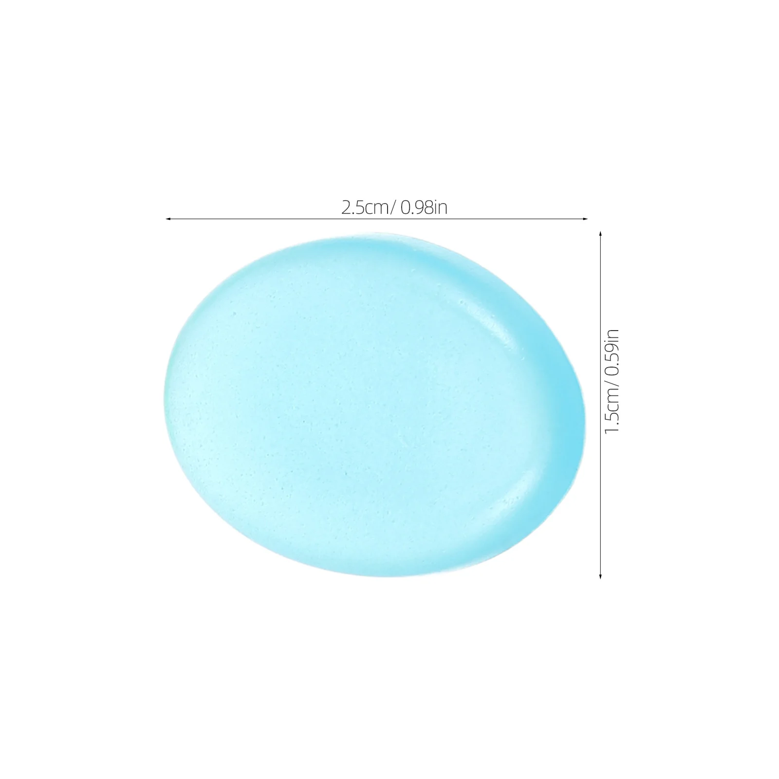 100 قطعة ليلة توهج الراتنج الأحجار توهج الصخور ل حوض السمك حديقة المناظر الطبيعية في الهواء الطلق الديكور متوهجة الحصى الزخرفية الحصى #5