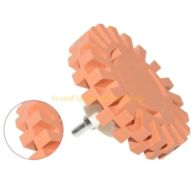 F68D Multipurpose Polishing Tool Decal Removal Wheel Rubber Power Drill Attachments