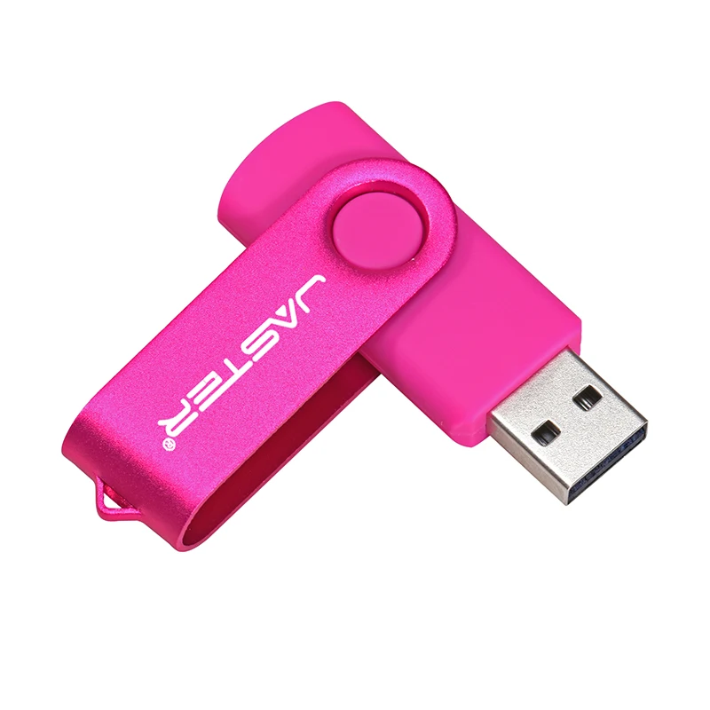 JASTER High Speed USB 2.0 Flash Drive Blue Pen Drive 64GB U Stick 32GB 16GB 8GB Pendrive Flash Disk for Android Micro/PC/Car/TV