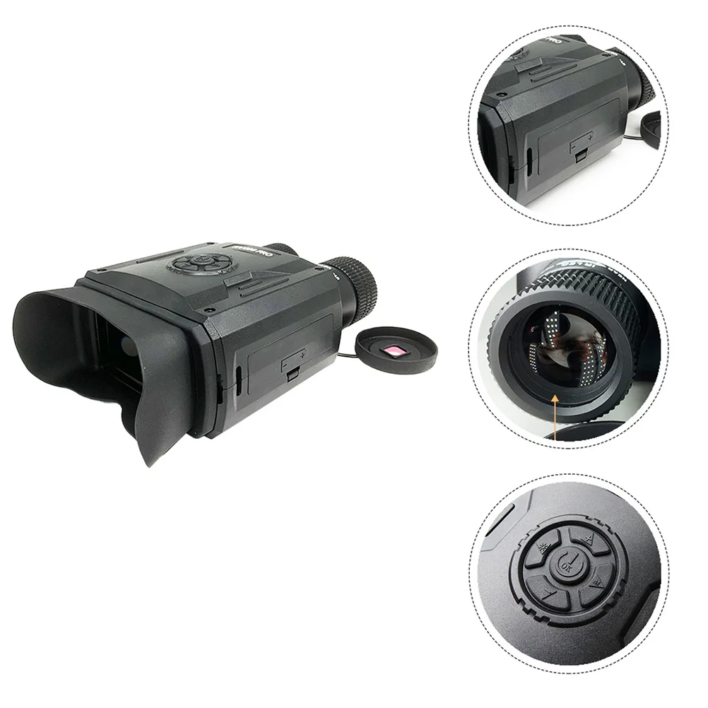 

1Set Outdoor Infrared Binocular Night Vision Scope 35 Inch Screen High Clarity Imaging Card Support Photo Video Playback