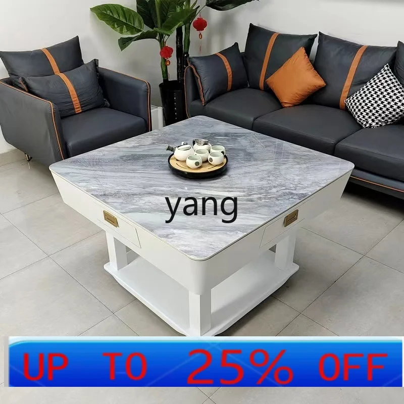 طاولة قهوة LH من الخشب الصلب لرفع طاولة جونغ أوتوماتيكية كهربائية رفيعة للغاية وصامتة صغيرة الحجم